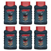 Silicone Gel Jimo Natural Kit 6 200ml Carro Brilho Silicone Gel Jimo Natural Kit 6 200ml Carro Brilho