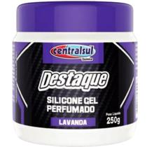 Silicone Gel Perfumado Lavanda 250g Protege, hidrata e restaura plásticos e borrachas