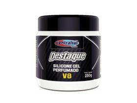 Silicone gel renova plastico e painel destaque v8 250g - CENTRALSUL