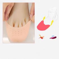 Silicone Gel Toe Antepé Pad Sapatos Insert Ballet Dança Protetor