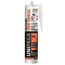 Silicone Hibrido Incolor 280ml Unipega - 0055 Silicone Hibrido Incolor 280ml Unipega - 0055