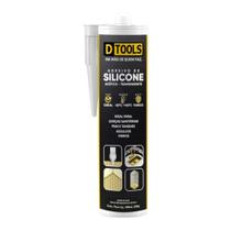 Silicone Incolor 250g para Vedação e Impermeabilização - DTOOLS