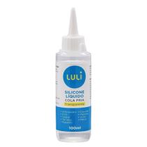 Silicone Liquido Cola Fria Transparente 100ml - Luli Silicone Liquido Cola Fria Transparente 100ml - Luli