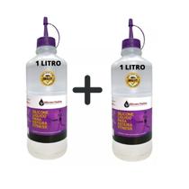 silicone Lubrificantes 1 Litro Esteira Ergométrica 2 unidade silicone Lubrificantes 1 Litro Esteira Ergométrica 2 unidade