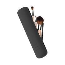 Silicone Material Maquiagem Brush Holder, caso cosmético portátil, indo pronto, viajando, na moda