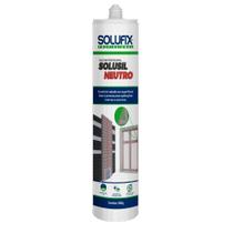 Silicone neutro branco profissional 280g - solufix