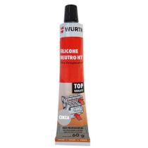 Silicone Neutro de Alta Temperatura HT Cinza 60g Wurth 0893322102 Unitário Silicone Neutro de Alta Temperatura HT Cinza 60g Wurth 0893322102 Unitário