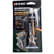 Silicone Neutro de Alta Temperatura W-MAX 85g Preto 5986318181 Wurth