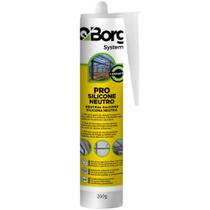 Silicone Neutro Multiuso Profissional Q-borg 260g Branco