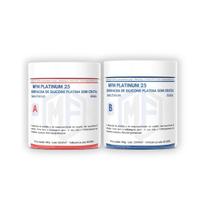 Silicone Platina Grau Médico MFM-PLATINUM GM25 - Bi Componente Semi Cristal