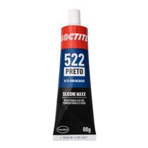 Silicone Preto Alta Temperatura 80g Loctite Silicone Preto Alta Temperatura 80g Loctite