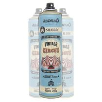 Silicone Radnaq Spray Perfumado Automotivo 400ml Vintage Circus Invict Man