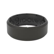 Silicone Ring Groove Life Edge preto/preto para homens tamanho 13