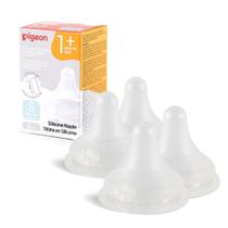 Silicone (S) Mipple PIGEON com linha Latch-On 1 m+ 4 unidades Silicone (S) Mipple PIGEON com linha Latch-On 1 m+ 4 unidades