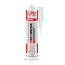 Silicone Selante de Poliuretano PU Construção Branco Cibra 400gr