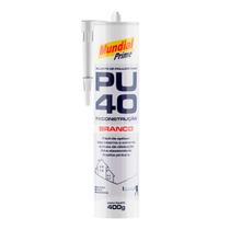 Silicone Selante PU 40 Mundial Prime 400g Branco
