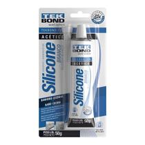 Silicone Selante Uso Geral Branco Acetico 50g Tekbond