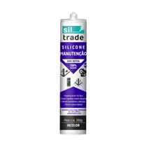 Silicone Siltrade Manutenção Incolor 280G Para Alta e Baixa Temperatura