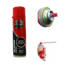 Silicone Spray 300Ml / 174 Gramas - 1001 - Gitanes Silicone Spray 300Ml / 174 Gramas - 1001 - Gitanes