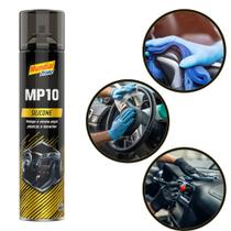 Silicone Spray Automotivo MP10 Mundial Prime 300ml Protetivo P/ Carro