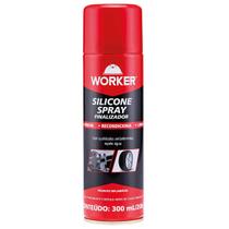 Silicone Spray Finalizador com Anticorrosivo 300Ml Worker Silicone Spray Finalizador com Anticorrosivo 300Ml Worker