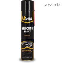 Silicone Spray M500 Plastico Borracha Carro Lavanda