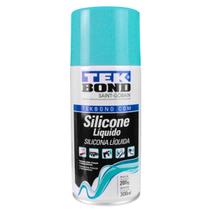 Silicone Spray Para Lubrificação de Borrachas Vidros de Carros Embalagem Com 200g - Tekbond