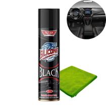 Silicone Spray Parte Interna Dentro Carro Perfume 400ml XCar Finalizador Perfumado Brilho Abrilhador Volante