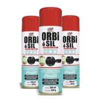 Silicone Spray Perfumado OrbiSil Aroma Classic 300ml Orbi - 3 Peças