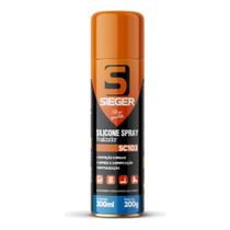Silicone Spray Sieger SC103 Painel e Borrachas 300ml