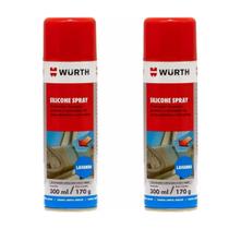 Silicone spray wurth 300 ml kit 2 unidades