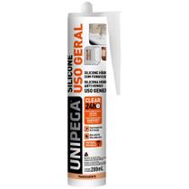 Silicone Uso Geral Híbrido Unipega Incolor Cartucho 280ML Silicone Uso Geral Híbrido Unipega Incolor Cartucho 280ML