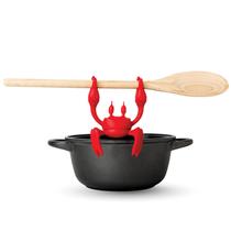 Silicone Utensil Rest OTOTO Red the Crab Resistente ao Calor
