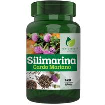 Silimarina Cardo Mariano Puro 120 Cápsulas Fonte Verde