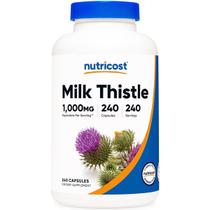 Silimarina Milk Thistle 1000mg 240 Cps Nutricost