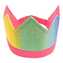 Silk Crown Sarah's Silks Rainbow/Rose 100% seda para crianças Silk Crown Sarah's Silks Rainbow/Rose 100% seda para crianças