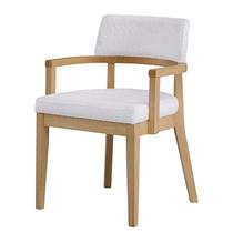 Silla Acme Kasem de Madera/Tela con Patas Cónicas en Gorge y Roble Silla Acme Kasem de Madera/Tela con Patas Cónicas en Gorge y Roble