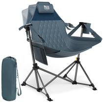 Silla de Camping con Hamaca TIMBER RIDGE Sobredimensionada Azul para 181 kg Silla de Camping con Hamaca TIMBER RIDGE Sobredimensionada Azul para 181 kg