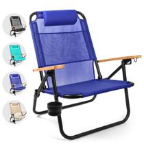 Silla de Playa Water Buffalo Bondi Silla Mochila para Adultos con Posiciones Reclinables, Portavasos y Respaldo Alto Silla de Playa Water Buffalo Bondi Silla Mochila para Adultos con Posiciones Reclinables, Portavasos y Respaldo Alto