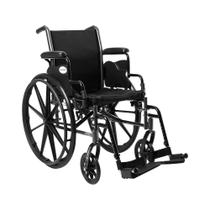 Silla de ruedas McKesson con reposapiés abatible de 16" y capacidad de 136 kg Silla de ruedas McKesson con reposapiés abatible de 16" y capacidad de 136 kg