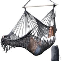Silla Hamaca Chihee de Algodón Suave con Cuerda Extra Grande