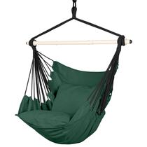 Silla Hamaca Colgante Highwild con Cuerda, Capacidad 227 kg, Verde