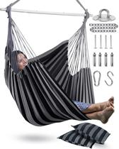 Silla Hamaca Colgante XXL Lulladle con 2 Cojines