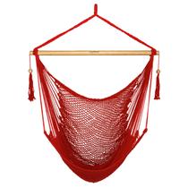 Silla Hamaca JoyView Columpio Caribeño Capacidad 136 kg Rojo