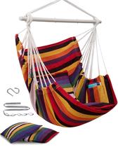 Silla Hamaca MIZTLI Columpio Colgante para Dormitorio Interior y Exterior