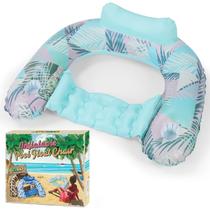 Silla Inflable para Piscina Keriday para Adultos con Portavasos Silla Inflable para Piscina Keriday para Adultos con Portavasos