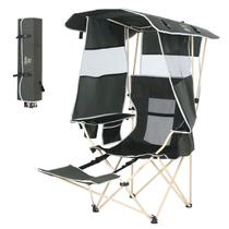 Silla Nice C con Dosel, Sombrilla, Reposapiés y Bolsa Térmica Verde