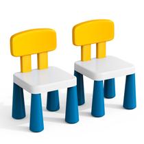 Sillas para Niños OCATO de Plástico, Ligero, 44x25x24 cm, 2 unidades
