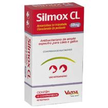 Silmox CL 50mg c/ 10 Comprimidos Para Cães E Gatos Vansil