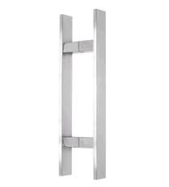 Silvana puxador reto 200mm inox escovado 97629